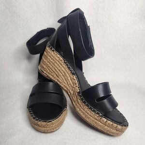 Franco Sarto Espadrille Platform Wedge Sandals